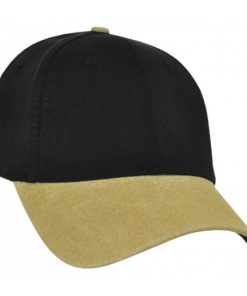 Alternative view of Heavy Brushed Cotton Suede Peak Cap