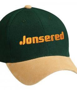 Heavy Brushed Cotton Suede Peak Cap