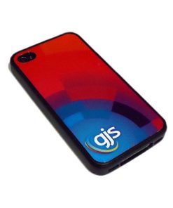 iPhone 4/4s Printable Metal Cover with rubber bumper