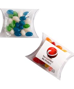 Jelly Bean Pillow Bags (corporate colours)