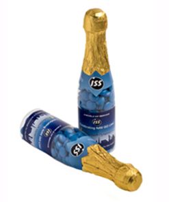 Champagne Bottle with Choc Beans