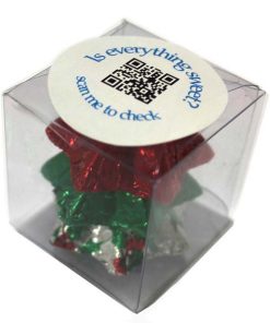 Christmas Cube with Chocolates (30g)