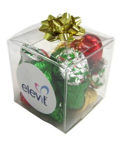Christmas Cube with Chocolates (60g)