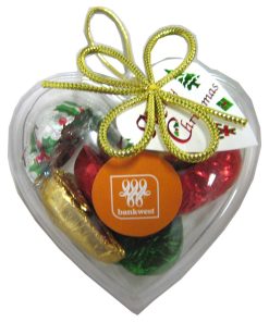 Christmas Heart with Chocolates