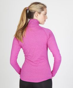Alternative view of Ladies AVA Half Zip L/S shirt