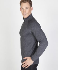 Mens AVA Half Zip L/S shirt